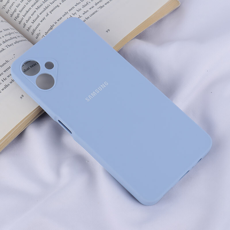 قاب سیلیکونی اصلی زیربسته سامسونگ Galaxy A06 محافظ لنزدار