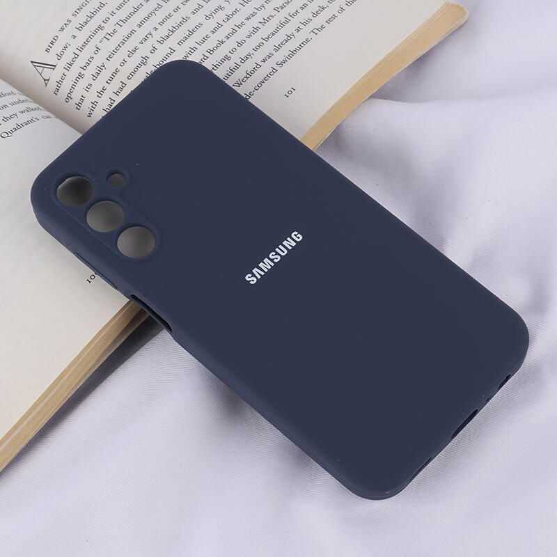 قاب سیلیکونی اصلی زیربسته سامسونگ Galaxy A15 محافظ لنزدار