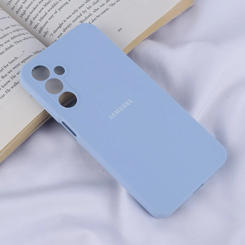 قاب سیلیکونی اصلی زیربسته سامسونگ Galaxy A16 4G / A16 5G محافظ لنزدار