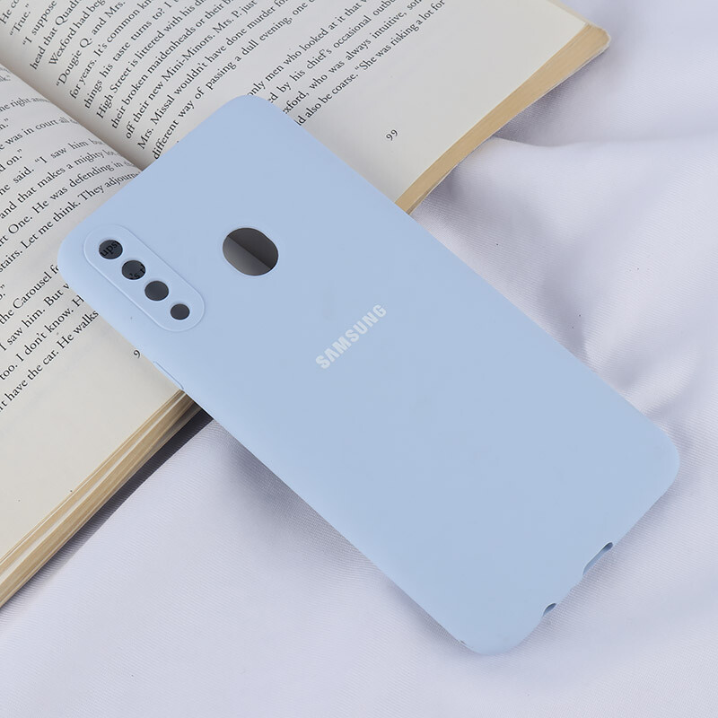قاب سیلیکونی اصلی زیربسته سامسونگ Galaxy A20s محافظ لنزدار