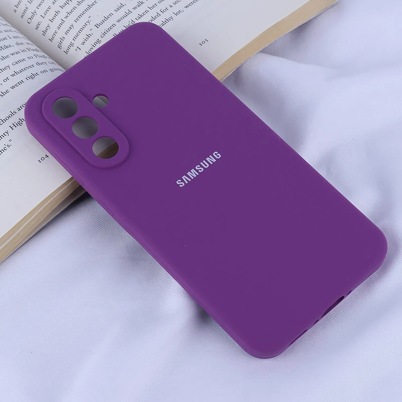 قاب سیلیکونی اصلی زیربسته سامسونگ Galaxy A36 محافظ لنزدار