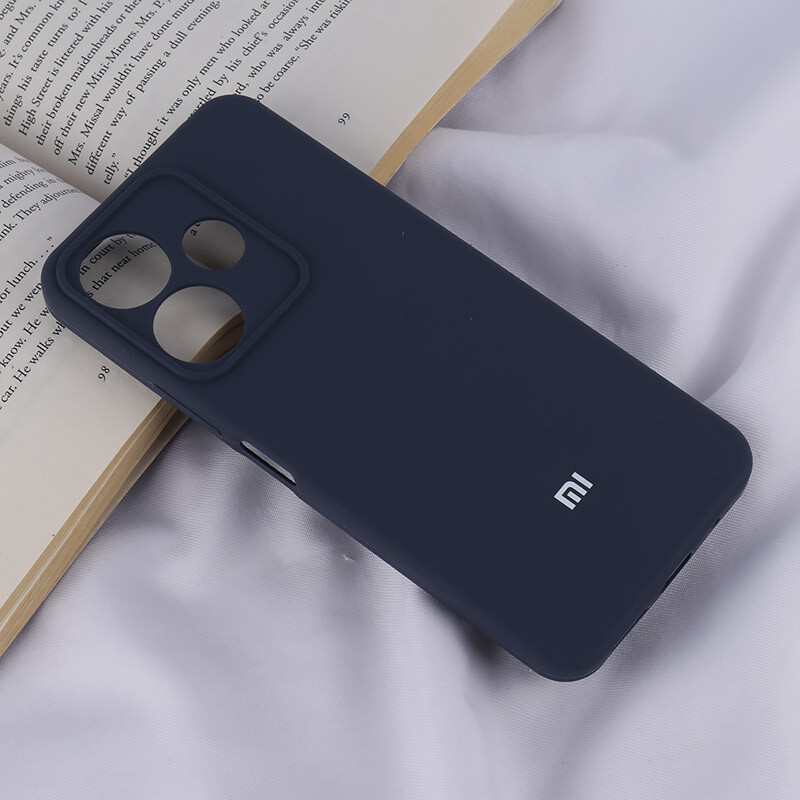 قاب سیلیکونی اصلی زیربسته شیائومی Redmi 13 4G / Redmi 13 5G محافظ لنزدار
