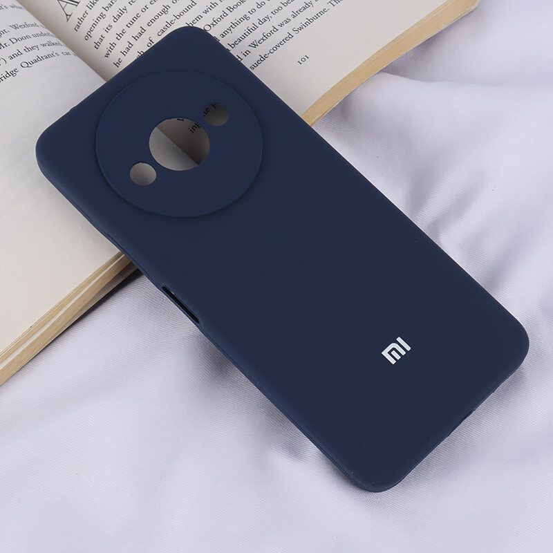 قاب سیلیکونی اصلی زیربسته شیائومی Redmi A3 / A3X محافظ لنزدار
