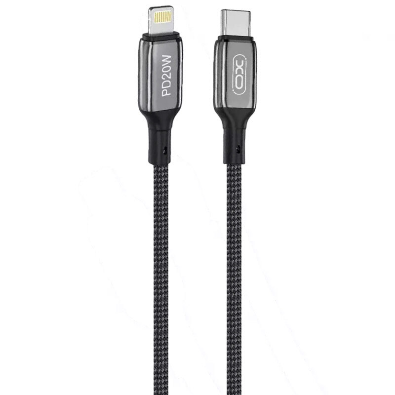 کابل تبدیل فست شارژ XO XO-NB-Q180A Lightning to Type-C PD QC 20W 1m