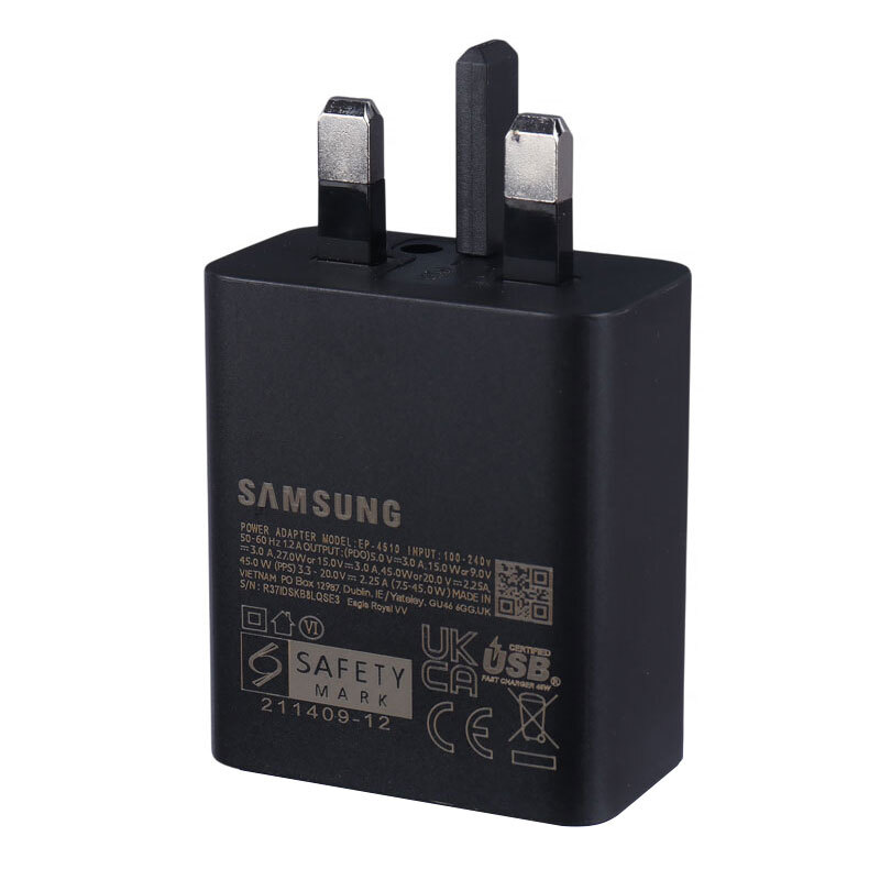 شارژر دیواری 45 وات سامسونگ EP-T4510 PD 3A