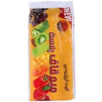 کیسه فریزر چسب دار میم قاف پلاست سایز 25*35 سانتی متر بسته 90 گرمی