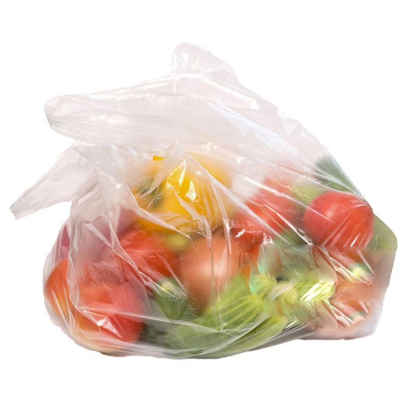 نایلون دسته دار شفاف سایز 55*65 سانتی متر بسته 1 کیلویی