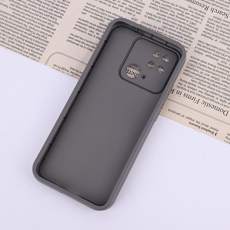 قاب سیلیکونی سولید شیائومی Redmi 10C محافظ لنزدار