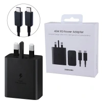 شارژر دیواری 45 وات سامسونگ EP-T4510 PD 3A + کابل تبدیل تایپ سی