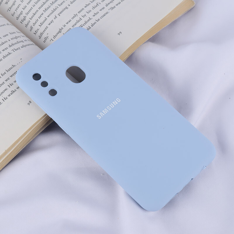 قاب سیلیکونی اصلی زیربسته سامسونگ Galaxy A20 / A30 محافظ لنزدار