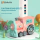 اسباب بازی قطار دومینو ساز 80 تکه داوین DT01