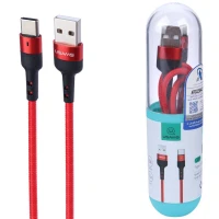کابل تایپ سی فست شارژ Usams US-SJ313 3A 1m