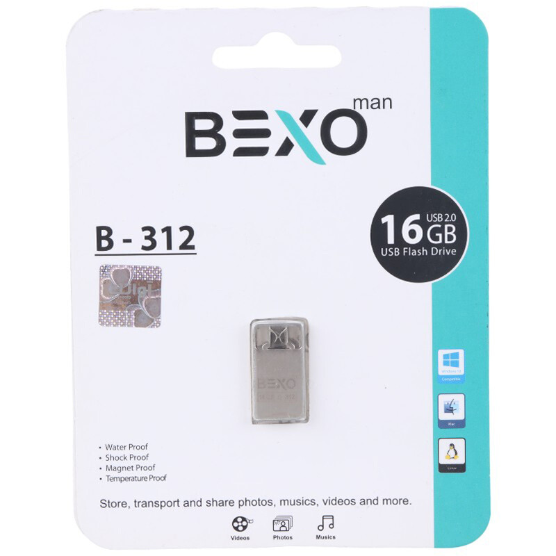 فلش 16 گیگ بکسومن Bexoman B-312
