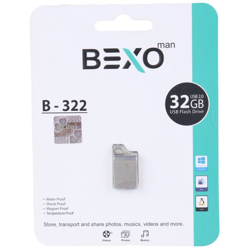 فلش 32 گیگ بکسومن Bexoman B-322