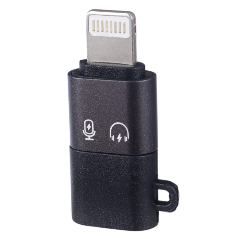 میکروفون یقه ای بی سیم &nbsp;Oxygen MK-2 + تبدیل Type-C To Lightning