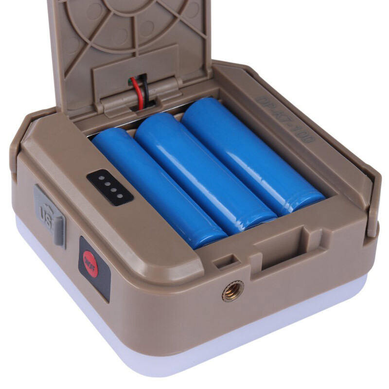 لامپ آویزدار شارژی خورشیدی Dpgude DP-K7-100 150W
