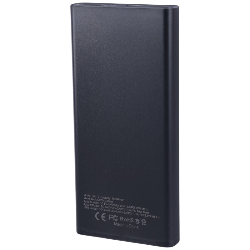 پاور بانک فست شارژ اکسیژن OX-10 PD 22.5W ظرفیت 10000 میلی آمپر ساعت