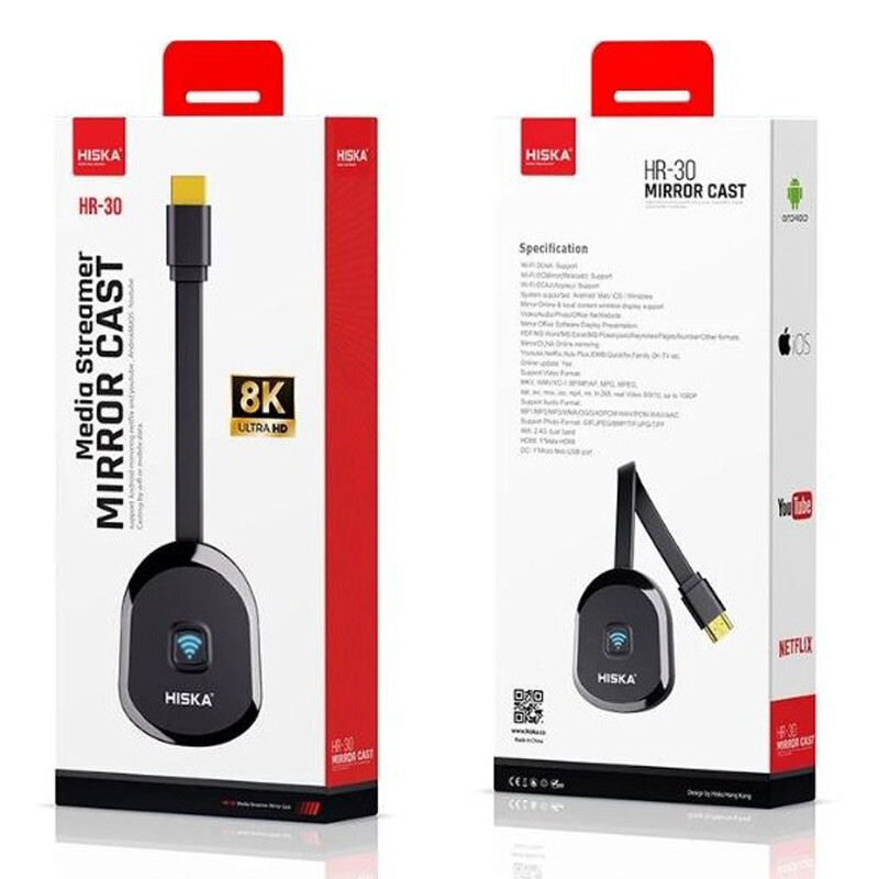 دانگل Hiska HR-30 8K HDMI