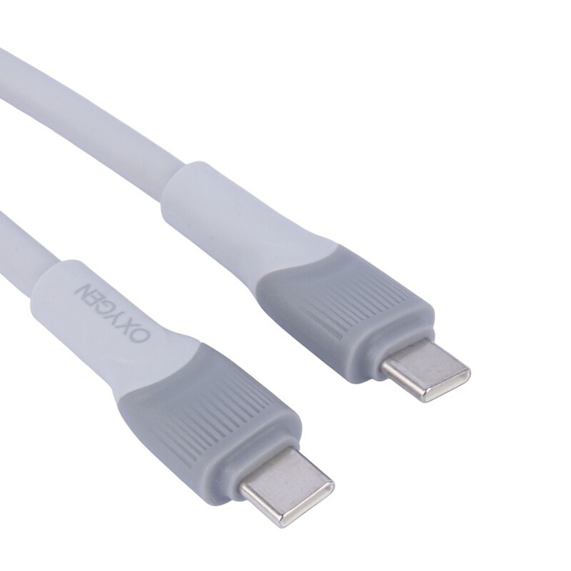 کابل تبدیل فست شارژ Oxygen LX-14 Type-C To Type-C PD 60W 1m
