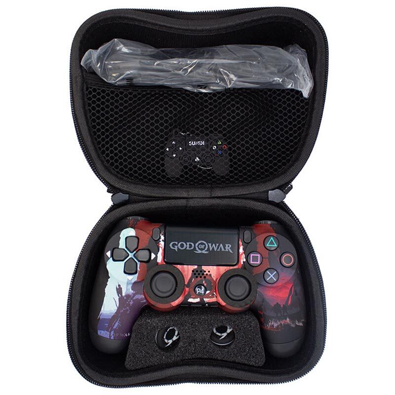 ست دسته بازی PS4 و کیف دسته PlayX طرح God of War کد 2