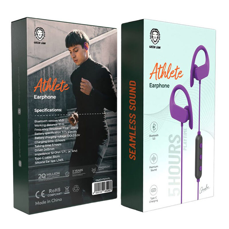 هندزفری بلوتوثی گردنی گرین لاین Athlete