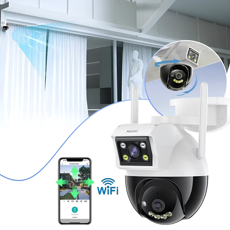 دوربین مداربسته بی سیم یسیدو 4 مگاپیکسل KM12
