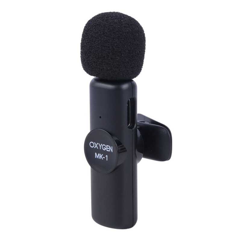 میکروفون یقه ای بی سیم Oxygen MK-1 + تبدیل Type-C To Lightning