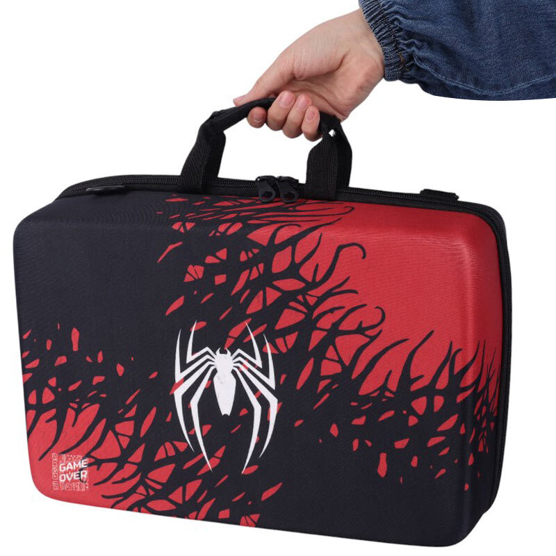 کیف کنسول بازی PS5 Slim طرح Spider man کد 15