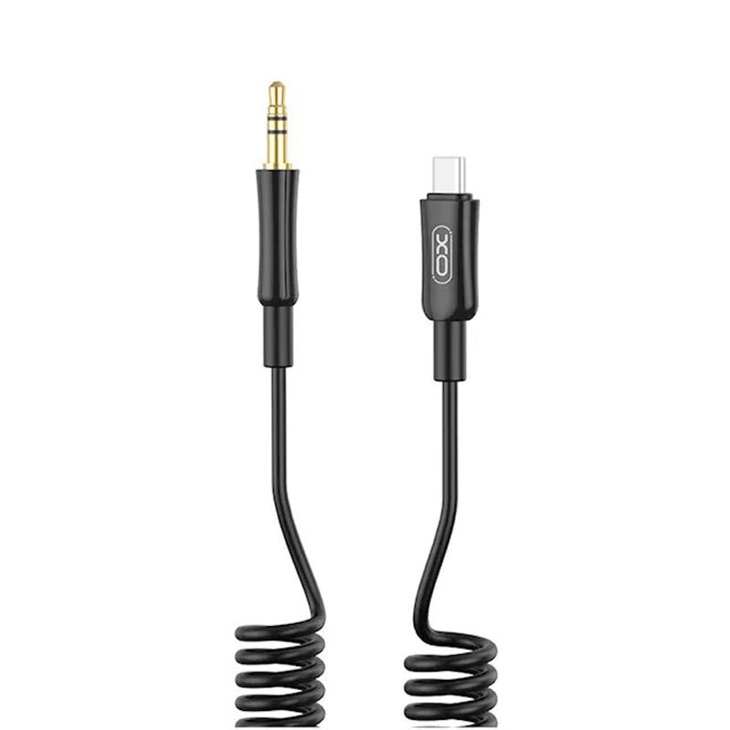 کابل تبدیل Type-C به AUX ایکس او XO-NB-R255B طول 1 متر