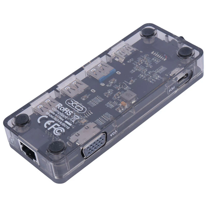 هاب 7 پورت Type-C ایکس او XO-HUB016