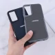 قاب سیلیکونی هاشور دار سامسونگ Galaxy A25 لوگو متال