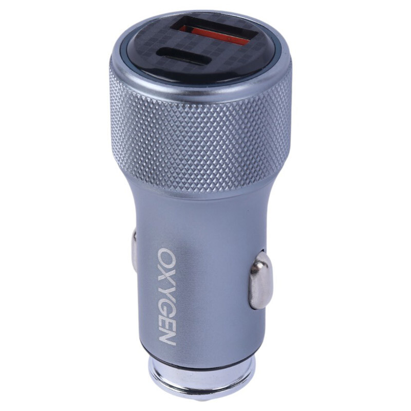 شارژر فندکی فست شارژ Oxygen AC-11 QC3.0 PD 3.1A 22.5W