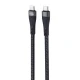 کابل تبدیل فست شارژ Oxygen LX-3 Type-C to Type-C PD 5A 60W 1m