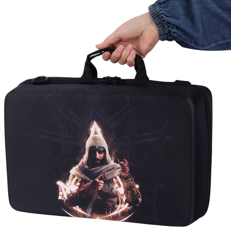 کیف کنسول بازی PS5 Slim طرح Assassins Creed Mirage کد 2