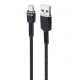 کابل میکرو یو اس بی فست شارژ Oxygen LX-10 5A 1m