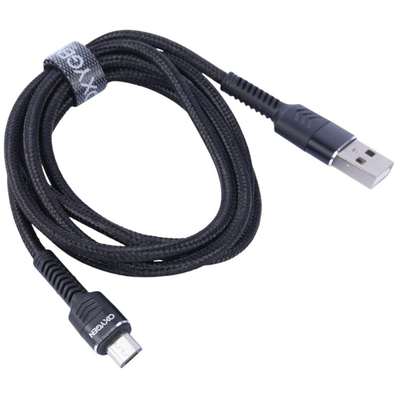 کابل میکرو یو اس بی فست شارژ Oxygen LX-10 5A 1m