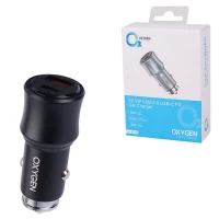 شارژر فندکی فست شارژ Oxygen AC-10 QC3.0 PD 3A 30W
