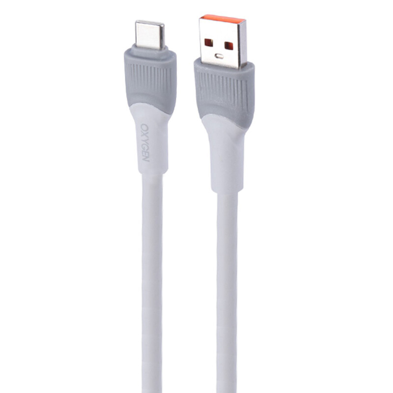 کابل تایپ سی فست شارژ Oxygen LX-14 5A 30W 1m