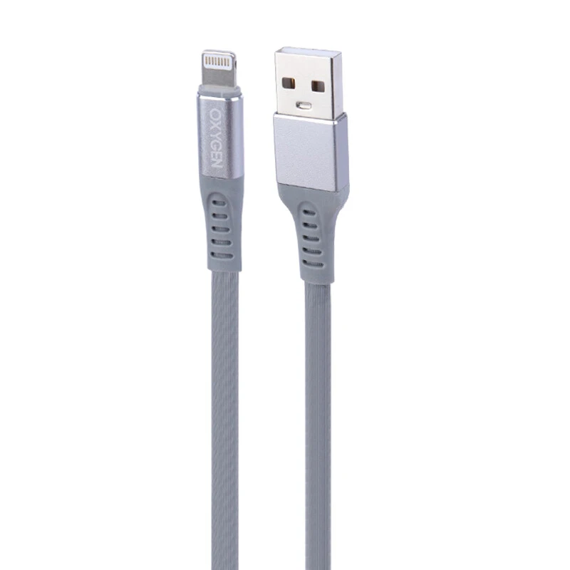 کابل آیفونی فست شارژ Oxygen LX-11 3A 30W 1m