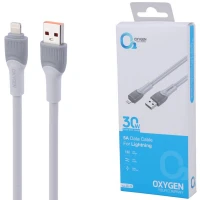 کابل آیفونی فست شارژ Oxygen LX-14 5A 30W 1m
