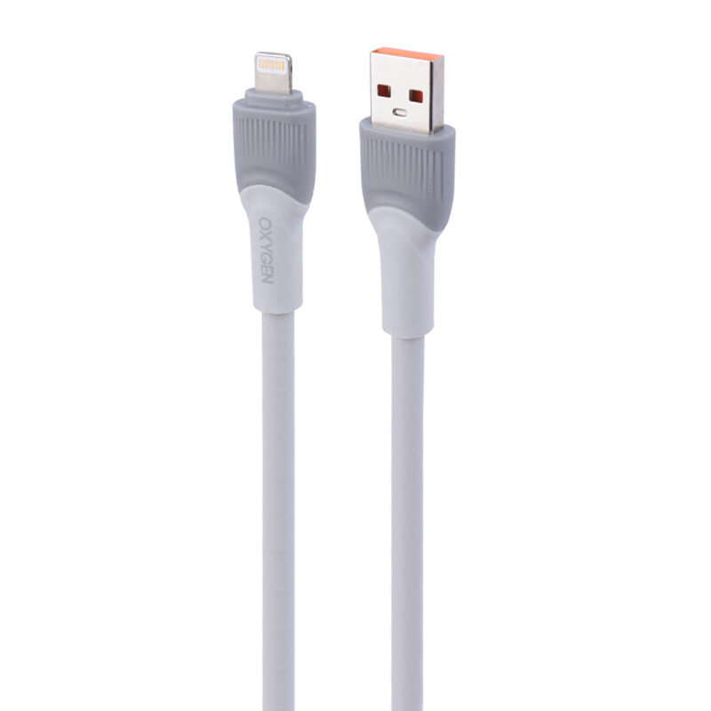 کابل آیفونی فست شارژ Oxygen LX-14 5A 30W 1m