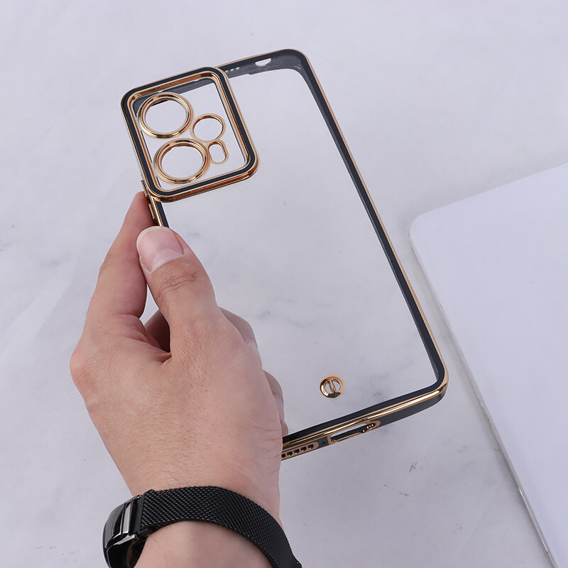 قاب Space شیائومی Poco F5 دور رنگی محافظ لنزدار