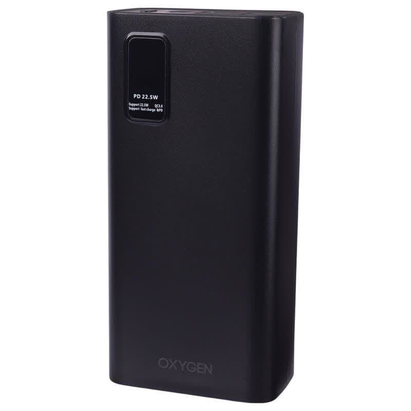 پاور بانک فست شارژ اکسیژن OX-30 QC3.0 PD 22.5W ظرفیت 30000 میلی آمپر ساعت