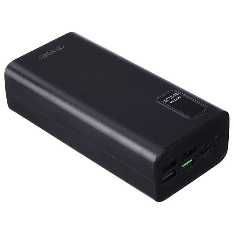 پاور بانک فست شارژ اکسیژن OX-30 QC3.0 PD 22.5W ظرفیت 30000 میلی آمپر ساعت
