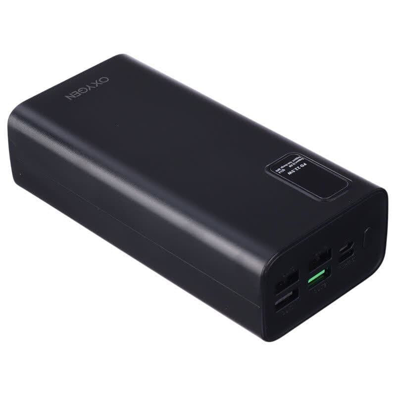پاور بانک فست شارژ اکسیژن OX-30 QC3.0 PD 22.5W ظرفیت 30000 میلی آمپر ساعت