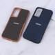قاب سیلیکونی هاشور دار سامسونگ Galaxy A15 لوگو متال