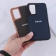 قاب سیلیکونی هاشور دار سامسونگ Galaxy A54 لوگو متال