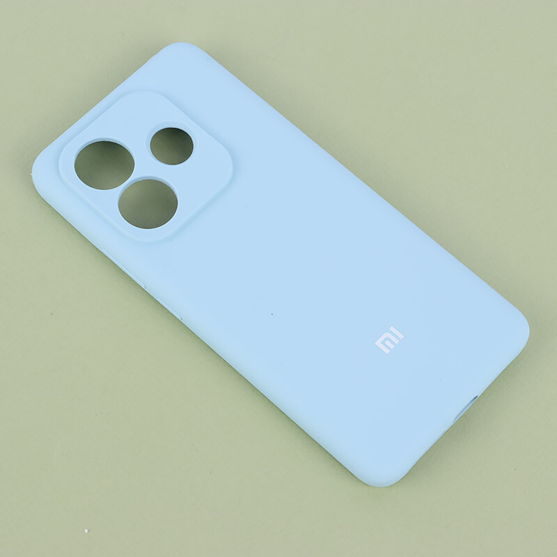 قاب سیلیکونی اصلی زیربسته شیائومی Redmi Note 14 5G محافظ لنزدار