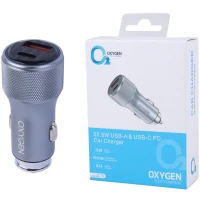 شارژر فندکی فست شارژ Oxygen AC-11 QC3.0 PD 3.1A 22.5W
