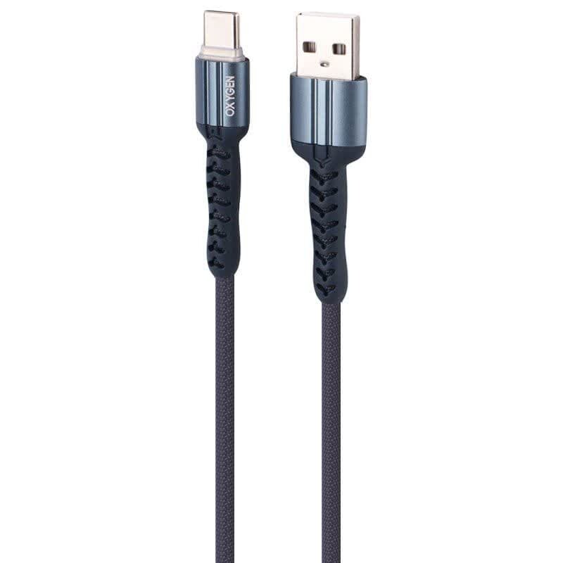 کابل تایپ سی فست شارژ Oxygen LX-7 5A 1m